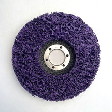 CORE Strip Discs Reg. Density Type 27 - 7 x 5/8-11 w- Metal Threaded Hub Purple