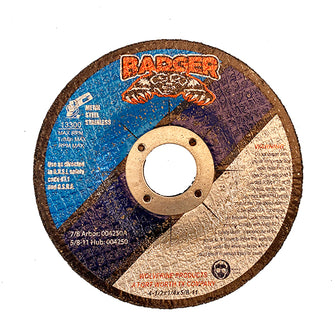 Badger Grinding Wheel 4-1/2 X 1/8 X 7/8