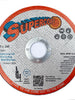 SuperCore Type 1 Flat .045 Cutting Wheels - 5 x .045 x 7/8 - A60T