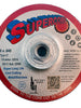 SuperCore Type 27 .045 Thin Cutting Wheels - 6 x .045 x 5/8-11 w- Metal Threaded Hub