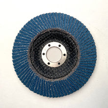 Flap Discs (Fiberglass) Reg. Density Type 29 – 4-1/2 x 5/8-11 60 Grit w/ Metal Threaded Hub